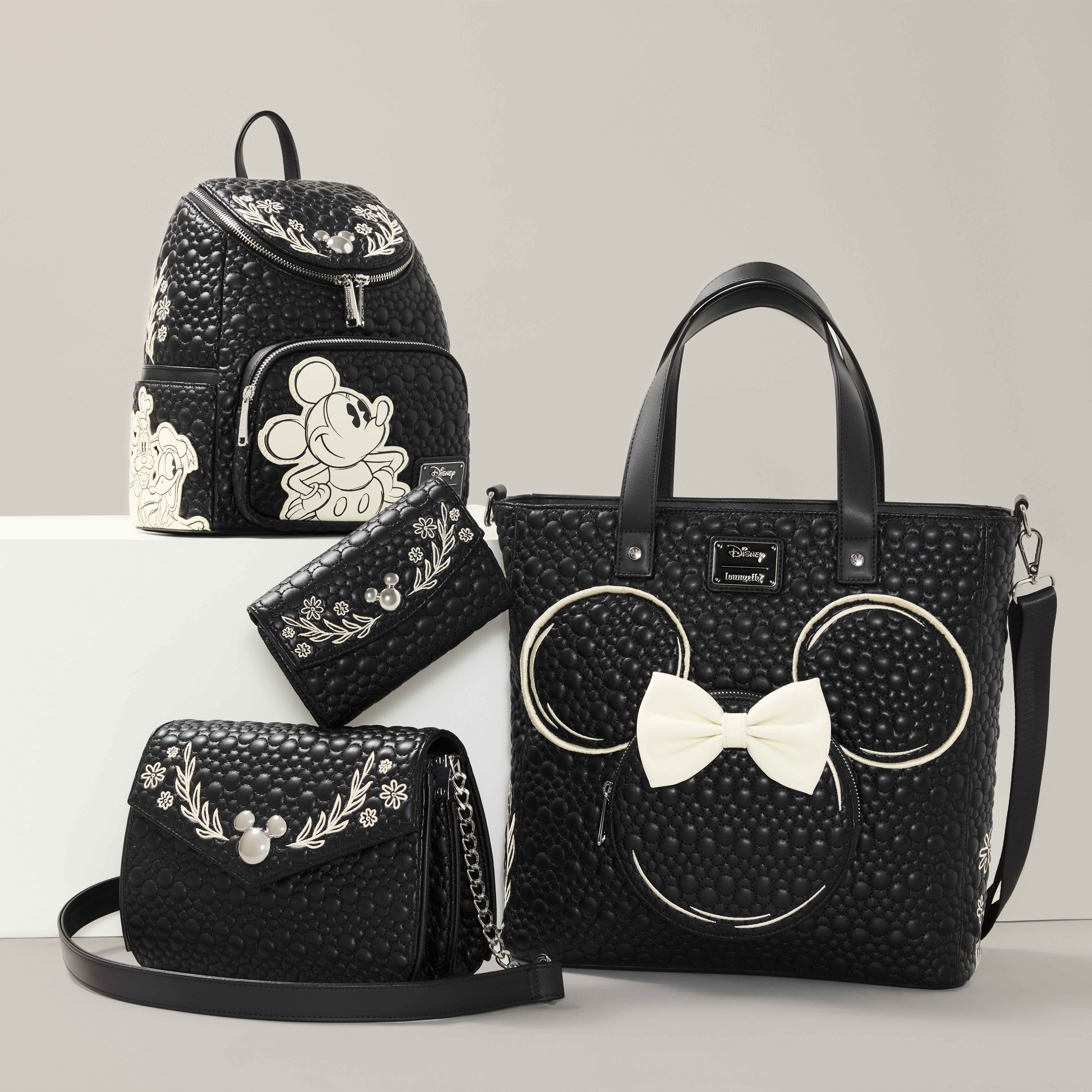 Minnie Mouse Artist Sketch Convertible Backpack & Tote Crossbody